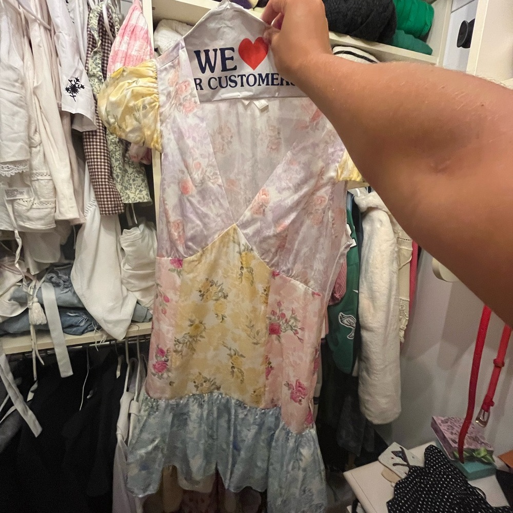 Loveshack fancy mini dress